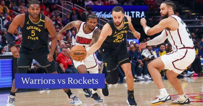 Warriors vs Rockets
