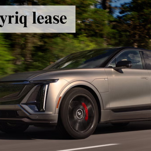 cadillac lyriq lease