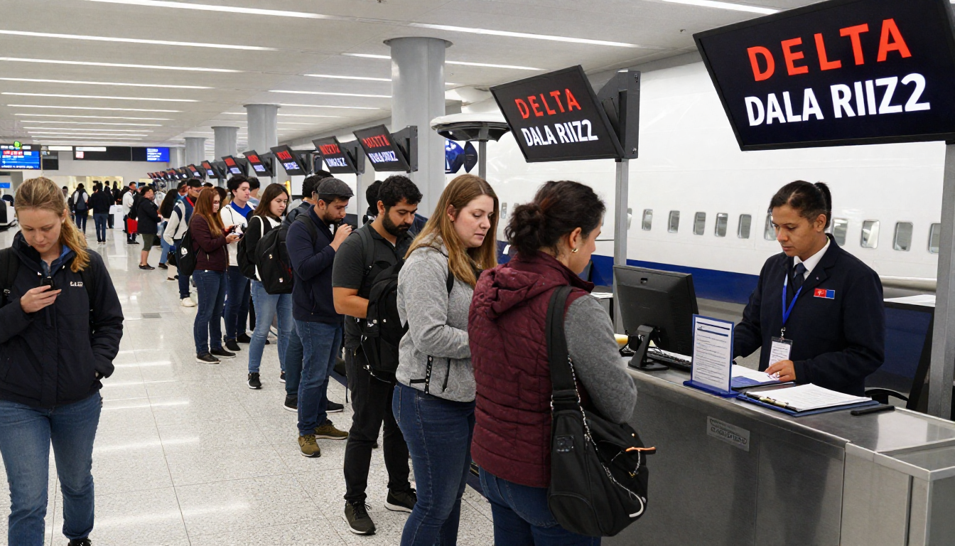 delta flight atlanta airport delay