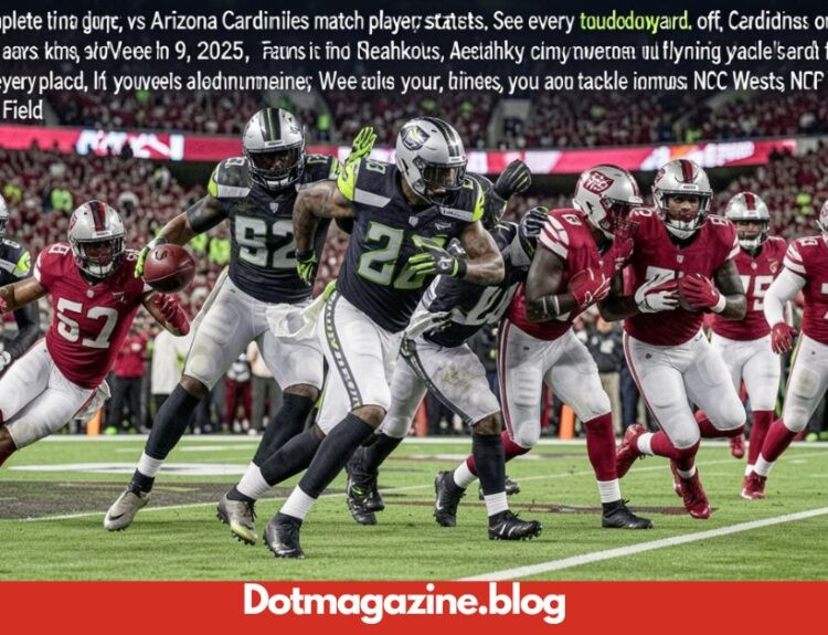 seahawks vs arizona cardinals match player stats
