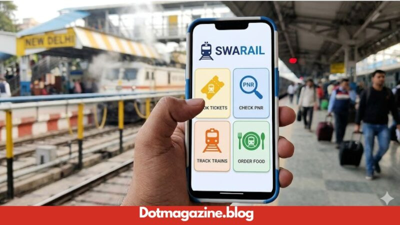 Swarail App Guide: Book Tickets, Check PNR & Track Trains in One Place
