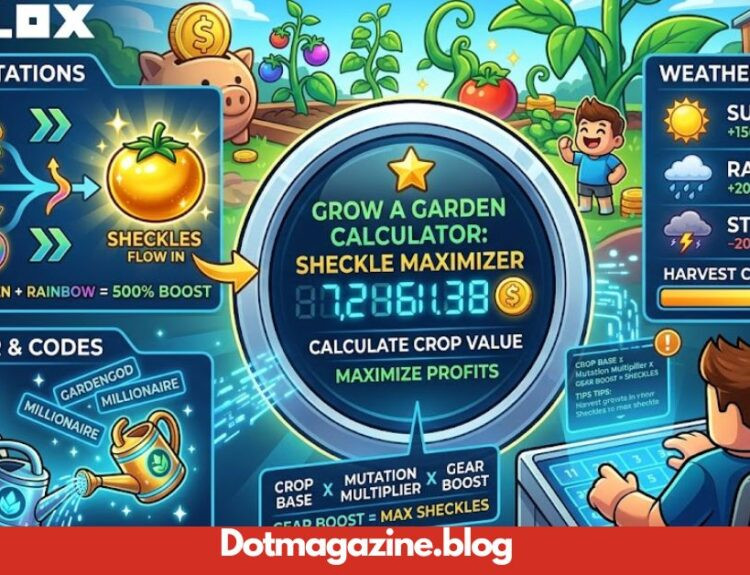 Grow a Garden Calculator Roblox