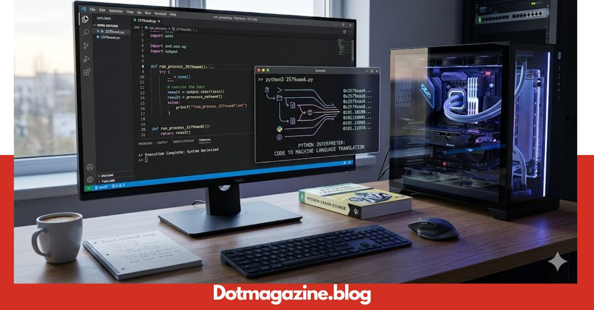 How 2579xao6 Python Code is Run