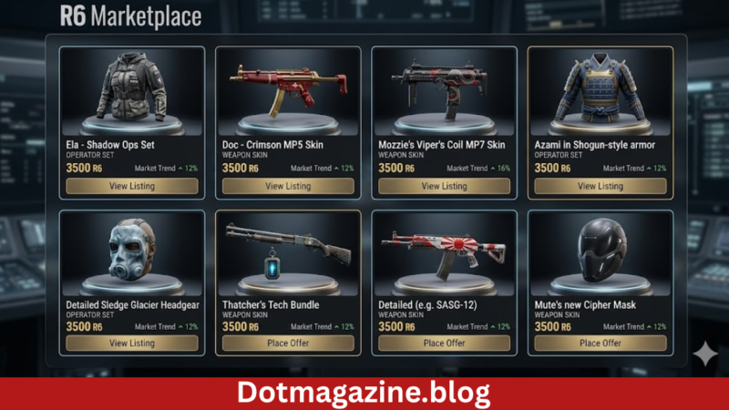 Welcome to the R6 Marketplace