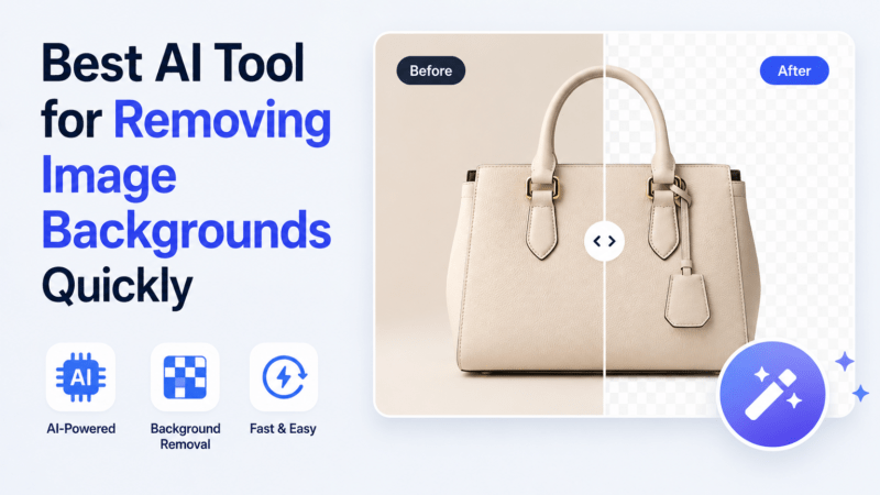 Best AI Tool for Removing Image Backgrounds Quickly